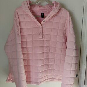 Quilted hoodie